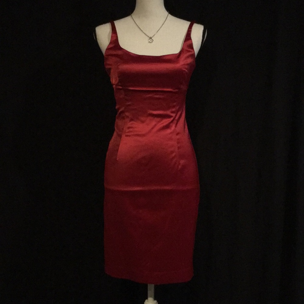 Sexy red dress